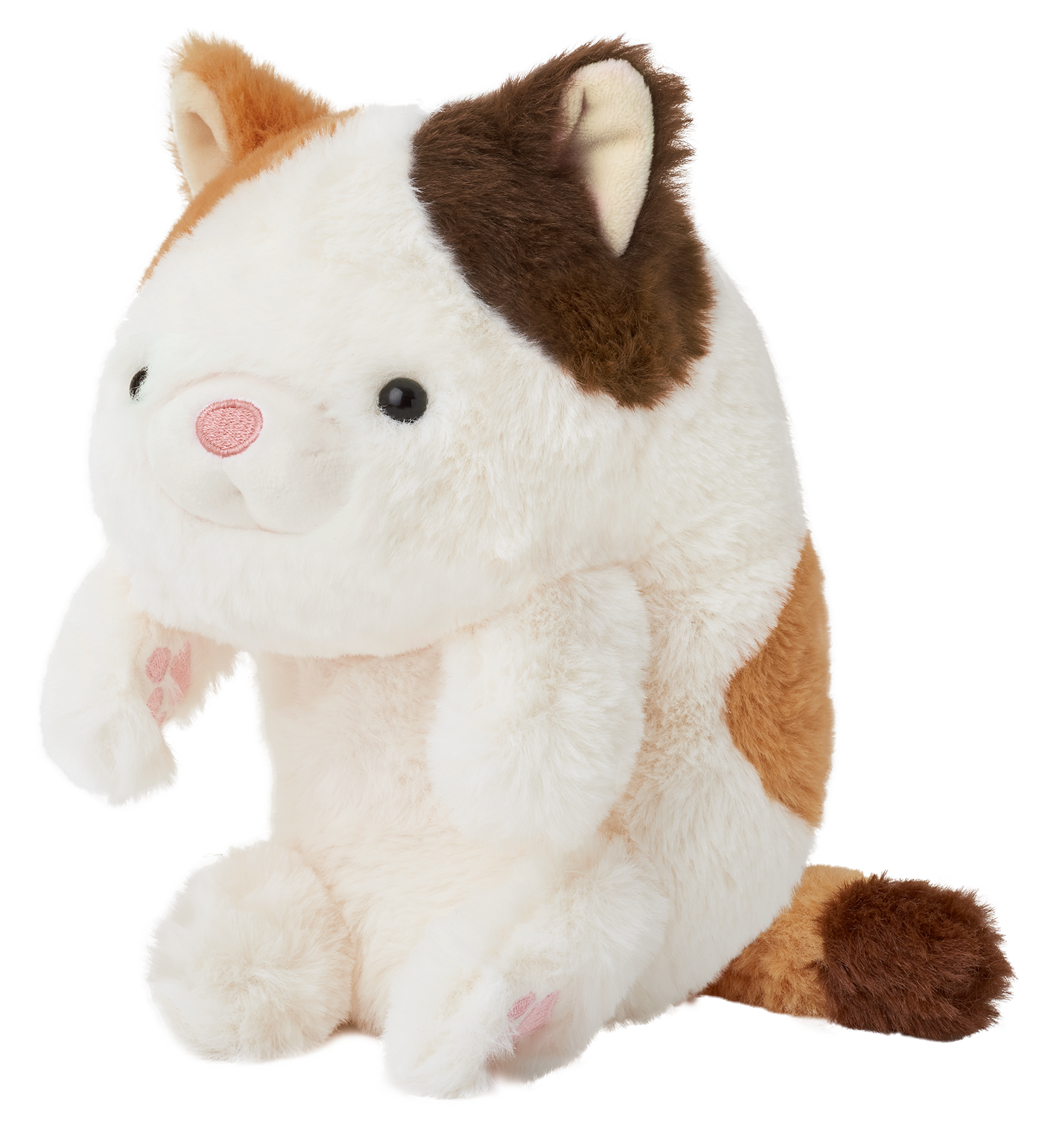 product closeup of calico cat posture pal from posture pal volume 2